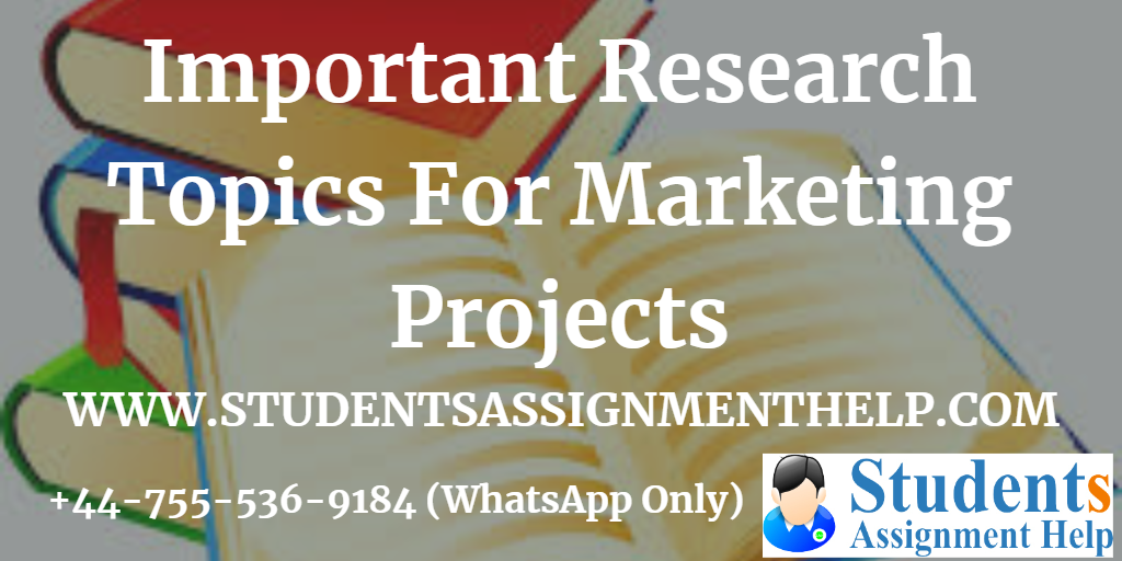 best marketing topics for research